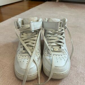 Nike White Air Force high tops